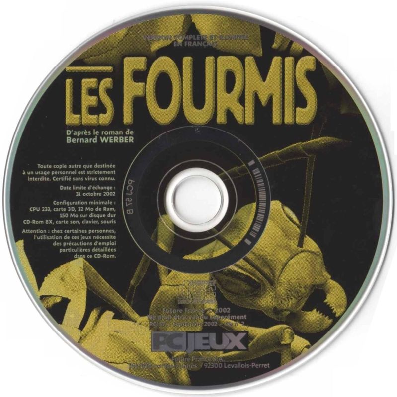Media for Les Fourmis (Windows) (PC Jeux #57 (September 2002) covermount)