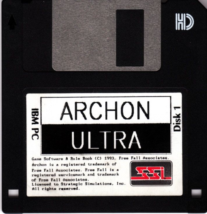 Media for Archon Ultra (DOS) (3,5"-Disk Version): Disk 1