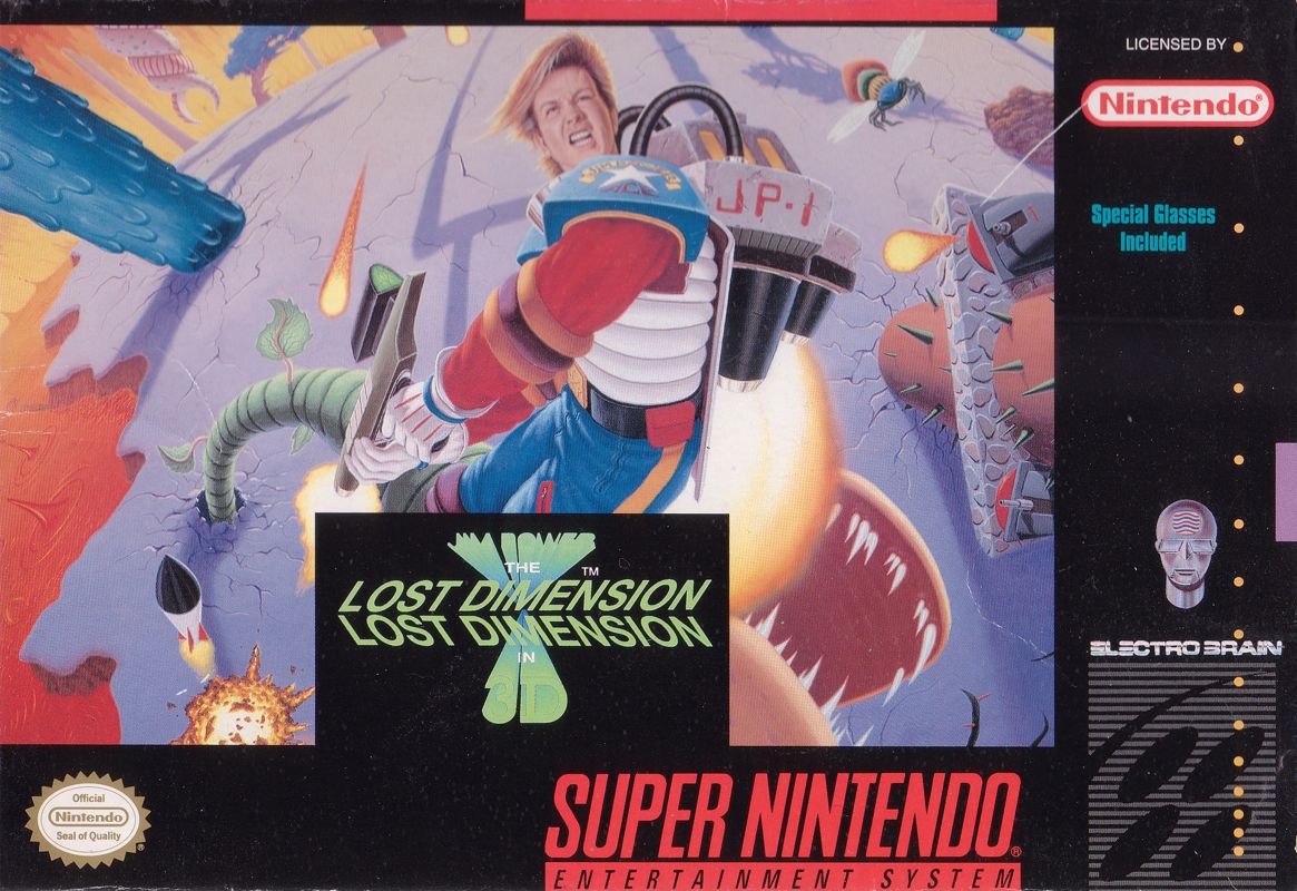 Front Cover for Jim Power: The Lost Dimension in 3D (SNES)