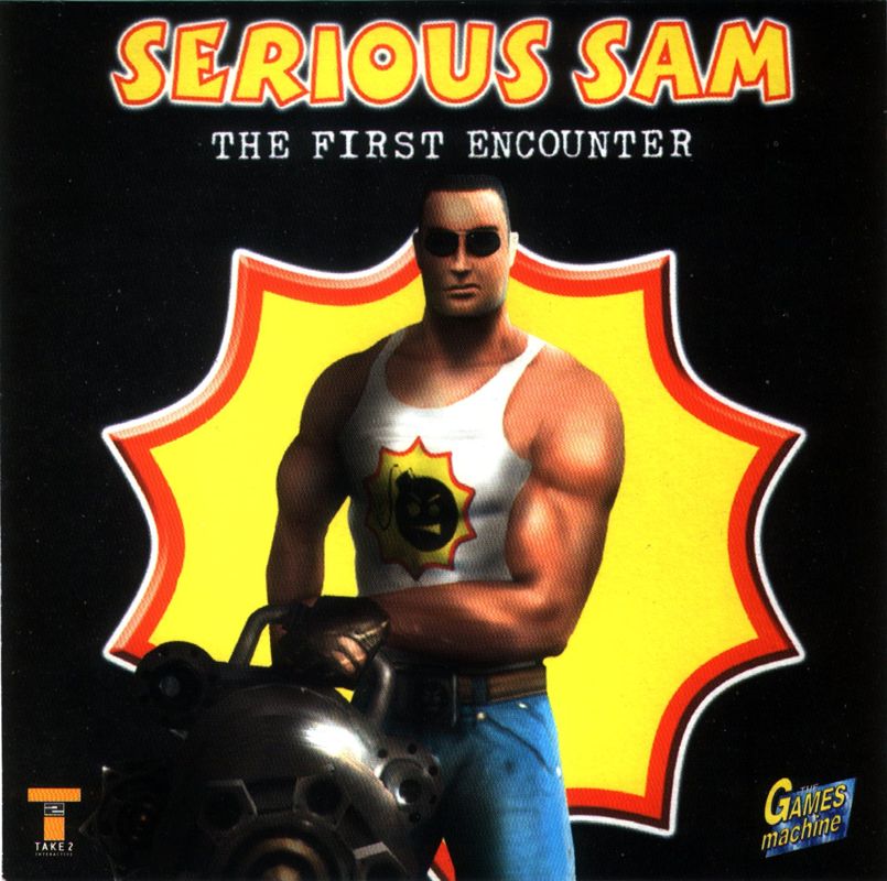Front Cover for Serious Sam: The First Encounter (Windows) (The Games Machine n°161 covermount)