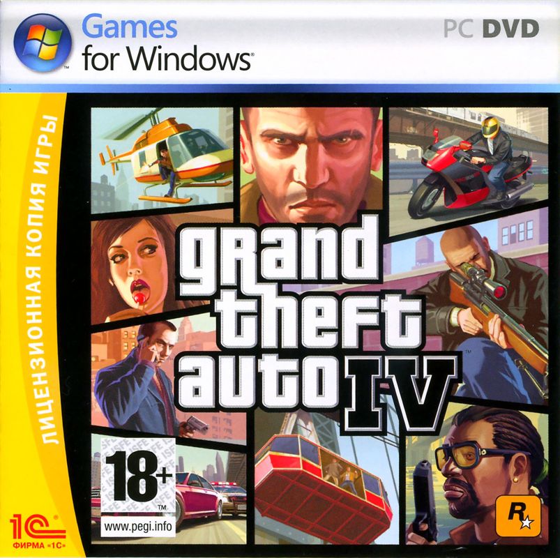 Front Cover for Grand Theft Auto IV (Windows)