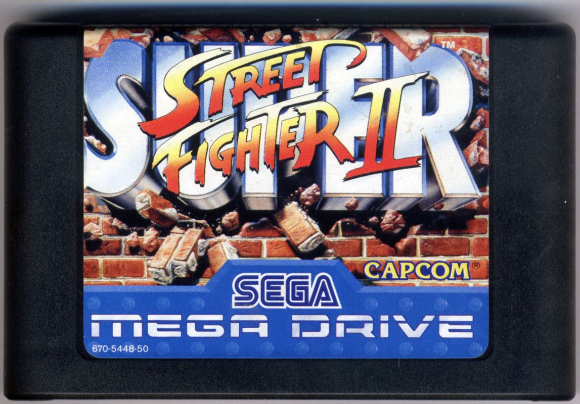Media for Super Street Fighter II (Genesis)
