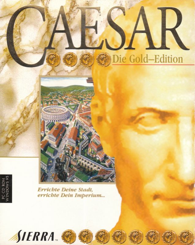 Front Cover for Caesar: Die Gold-Edition (Windows)