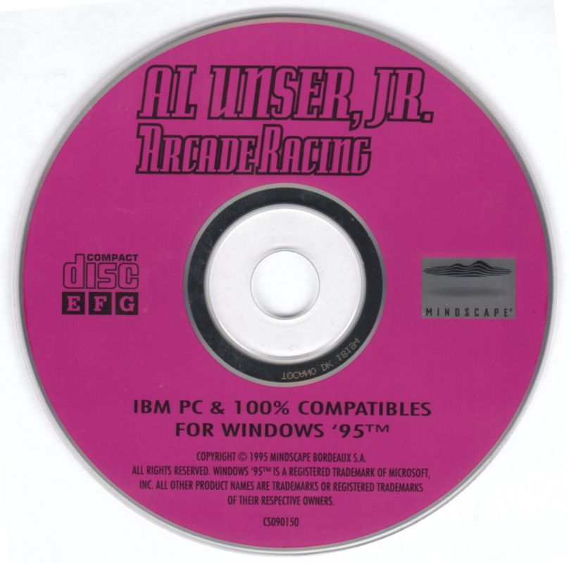 Al Unser, Jr. Arcade Racing cover or packaging material - MobyGames