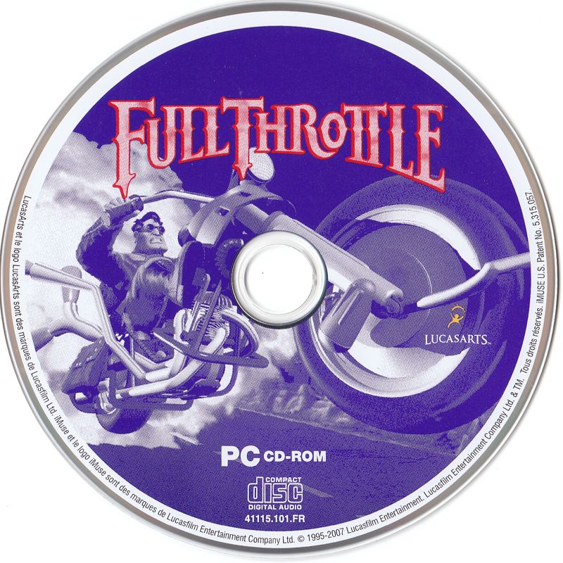 Media for Full Throttle (Windows) (LucasArts Classic Release)