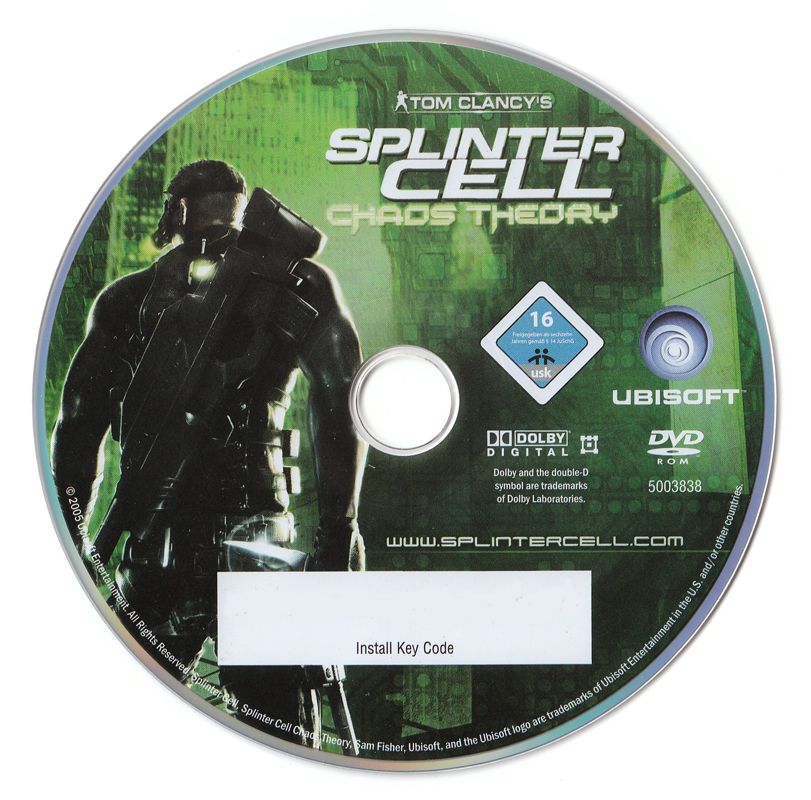 Media for Tom Clancy's Splinter Cell: Chaos Theory (Windows) (Ubisoft eXclusive Collection release)