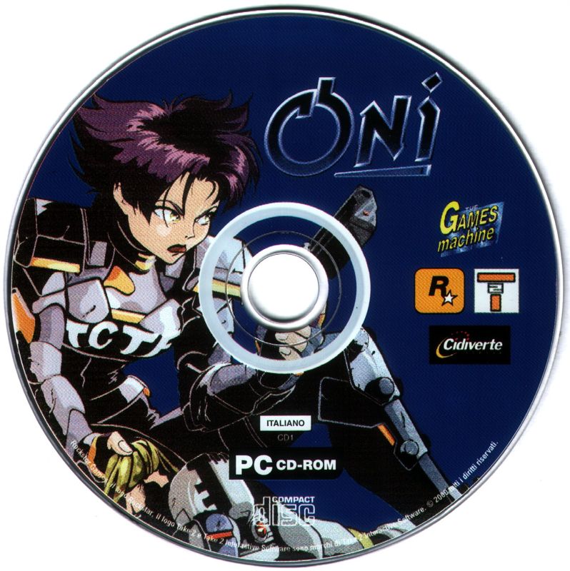 Media for Oni (Windows) (The Games Machine n°163 covermount)