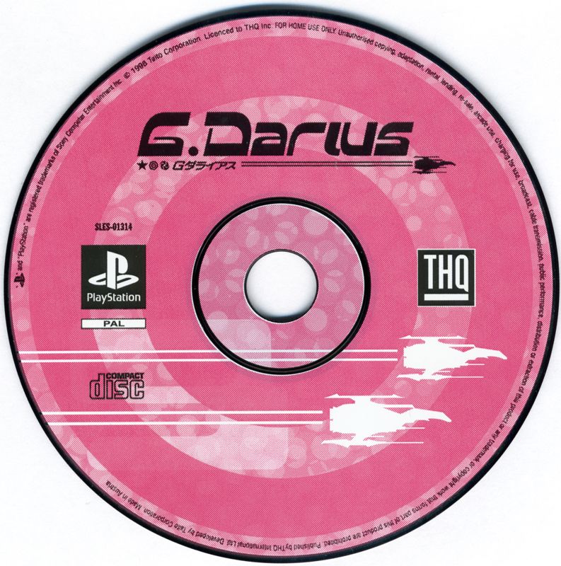 Media for G Darius (PlayStation)