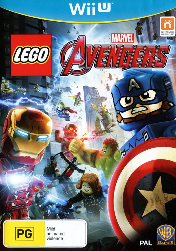 Front Cover for LEGO Marvel Avengers (Wii U)