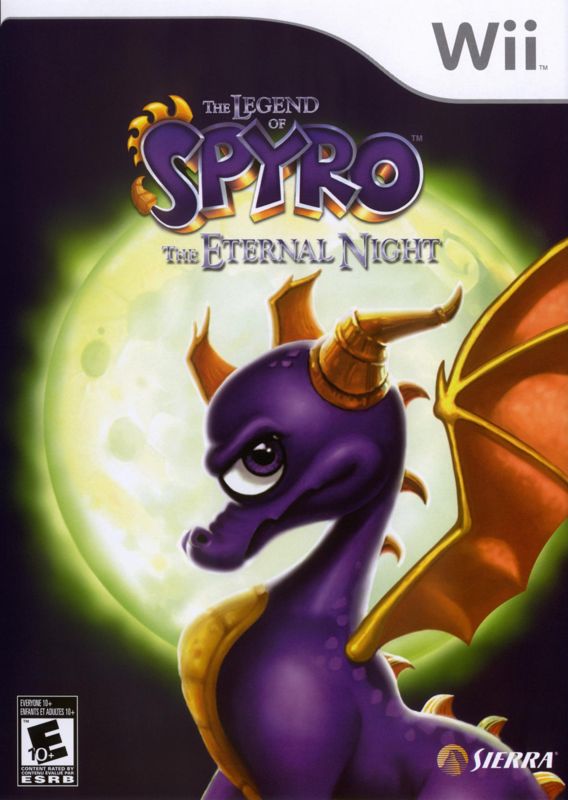 Front Cover for The Legend of Spyro: The Eternal Night (Wii)