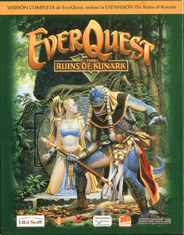 EverQuest: The Ruins of Kunark cover or packaging material - MobyGames