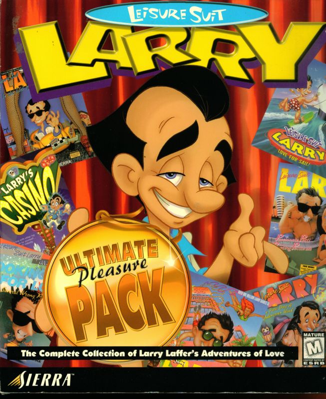 Front Cover for Leisure Suit Larry: Ultimate Pleasure Pack (DOS and Windows and Windows 3.x)