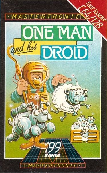 Front Cover for One Man and His Droid (Commodore 64)