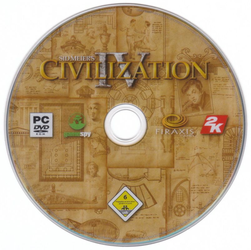 Media for Sid Meier's Civilization IV (Windows) (Software Pyramide release)