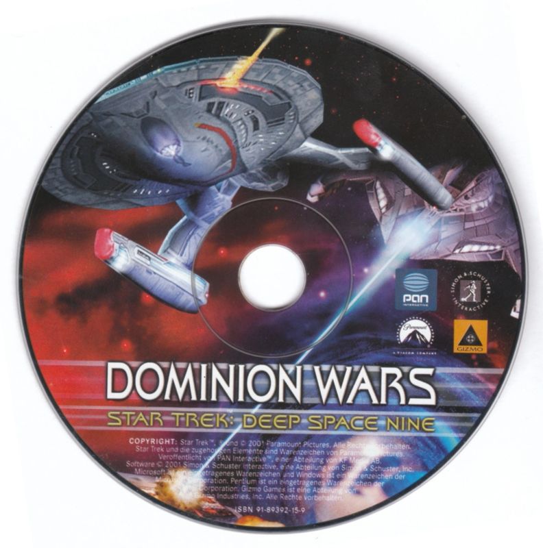 Media for Star Trek: Deep Space Nine - Dominion Wars (Windows)