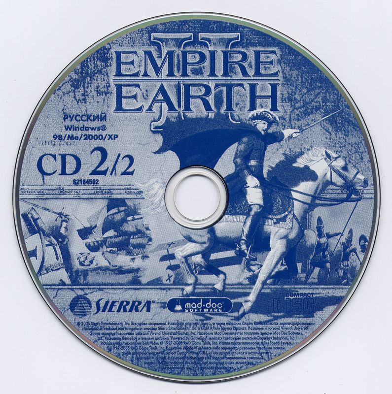 Media for Empire Earth II: Platinum Edition (Windows) (Localized version): Empire Earth II Disc 2