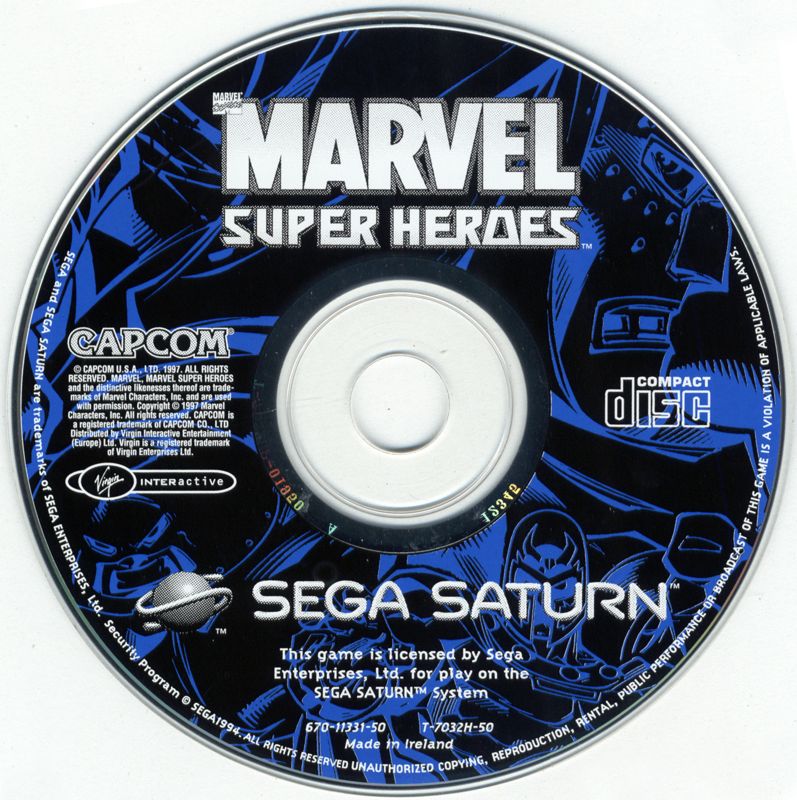 Marvel Super Heroes vs. Street Fighter cover or packaging material -  MobyGames