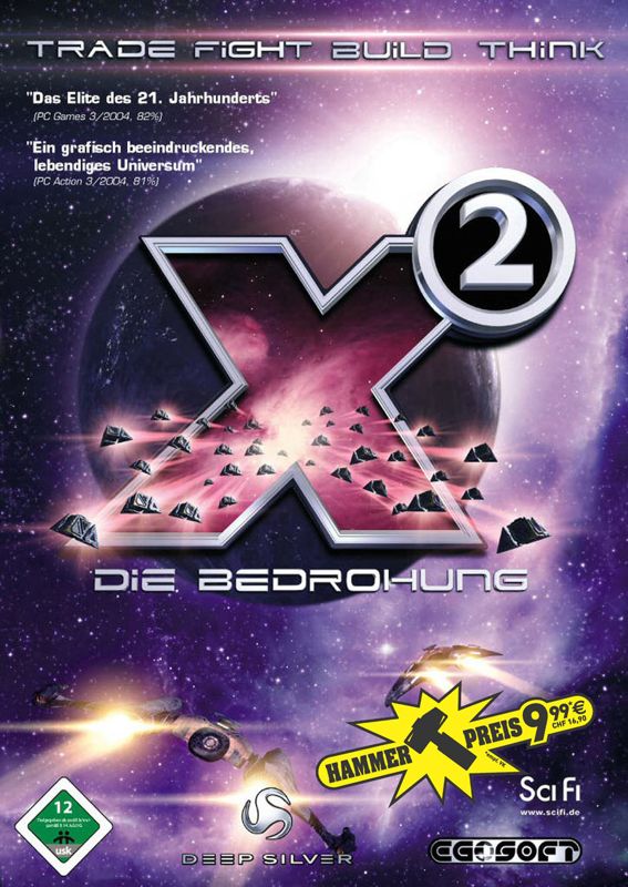 Front Cover for X²: The Threat (Windows) (Hammer Preis budget release)