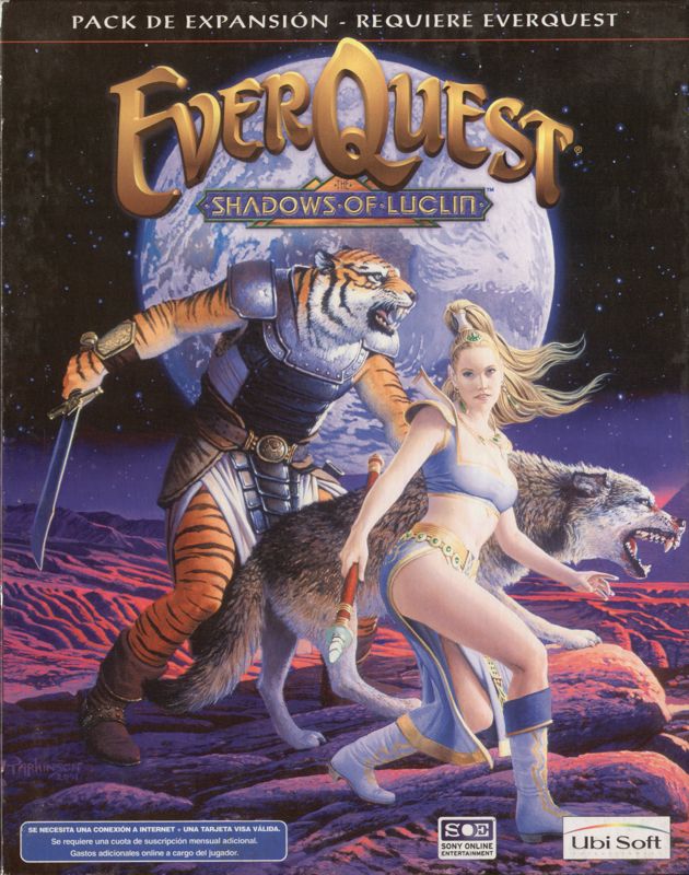 Front Cover for EverQuest: The Shadows of Luclin (Windows)