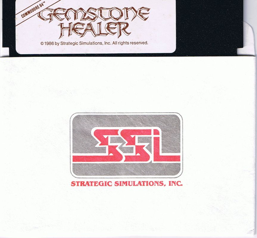 Media for Gemstone Healer (Commodore 64)