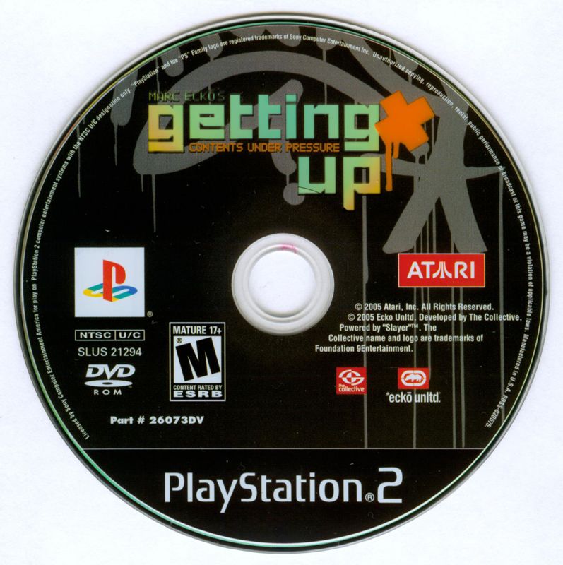 Media for Marc Ecko's Getting Up: Contents Under Pressure (Limited Edition) (PlayStation 2)