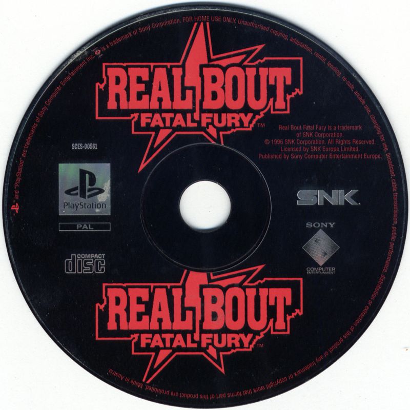 Media for Real Bout Fatal Fury (PlayStation)