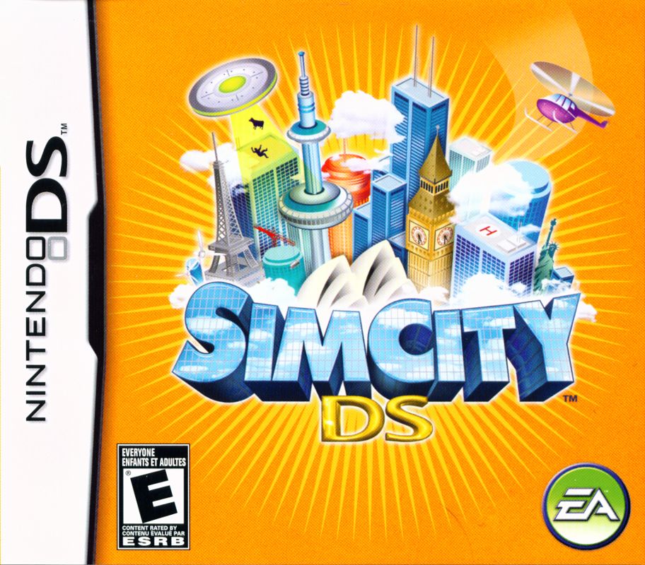 Front Cover for SimCity DS (Nintendo DS)