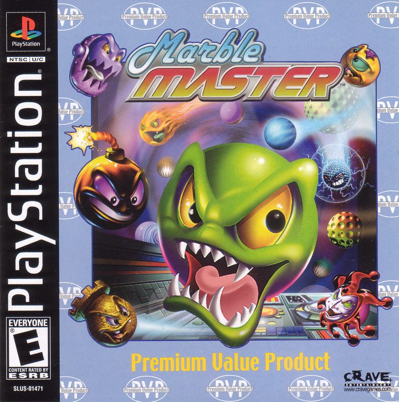Front Cover for Marble Master (PlayStation)