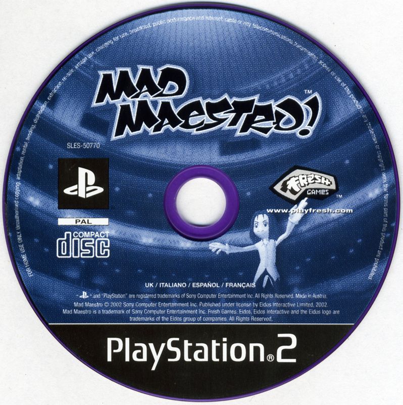 Media for Mad Maestro! (PlayStation 2)