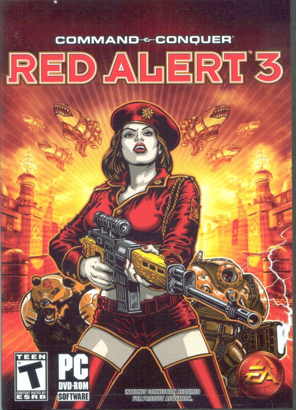 Front Cover for Command & Conquer: Red Alert 3 (Windows)