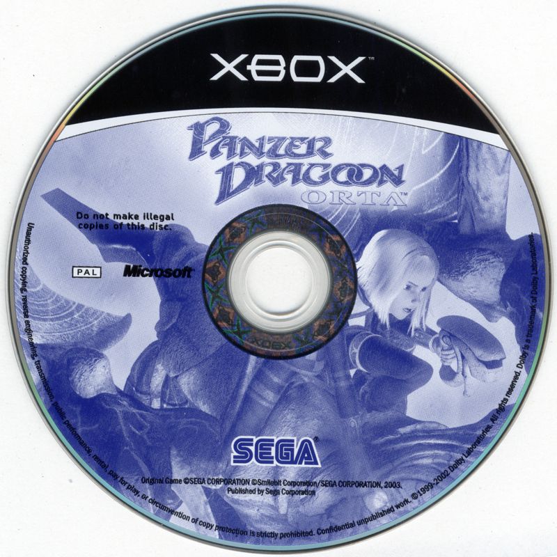 Media for Panzer Dragoon Orta (Xbox)