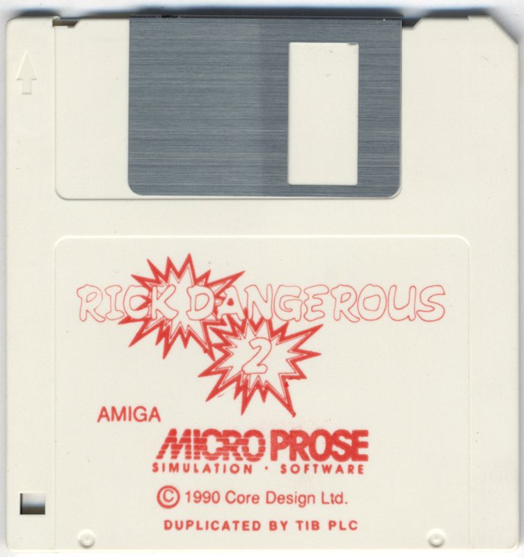 Media for Rick Dangerous 2 (Amiga)