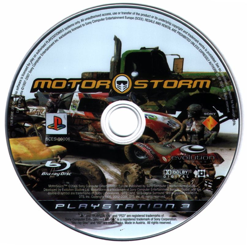 MotorStorm cover or packaging material MobyGames