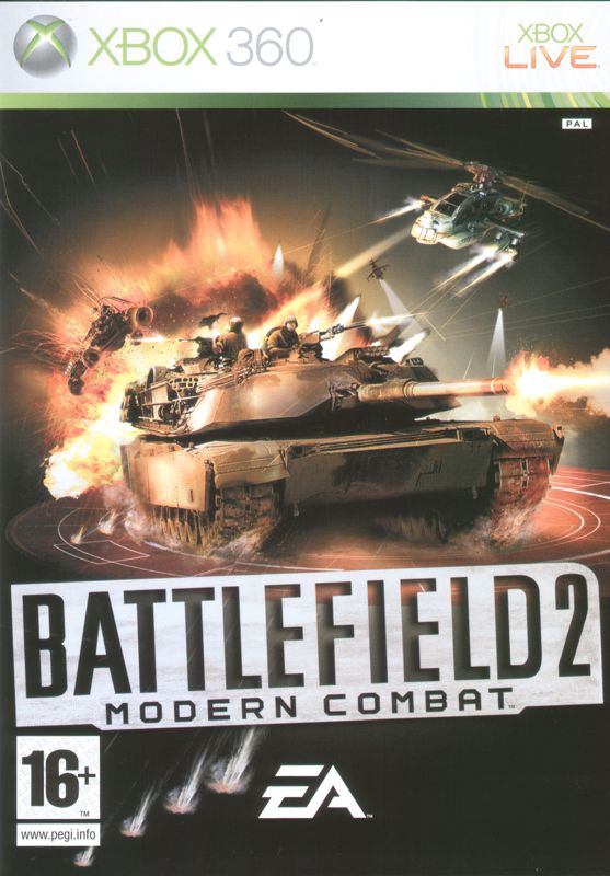 Front Cover for Battlefield 2: Modern Combat (Xbox 360)