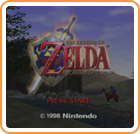 Front Cover for The Legend of Zelda: Ocarina of Time (Wii U)