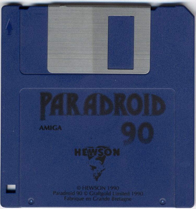 Media for Paradroid 90 (Amiga)