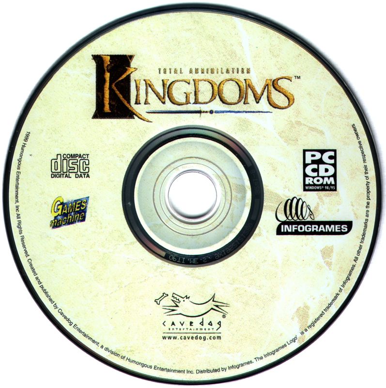 Media for Total Annihilation: Kingdoms (Windows) (The Games Machine n°162 covermount)