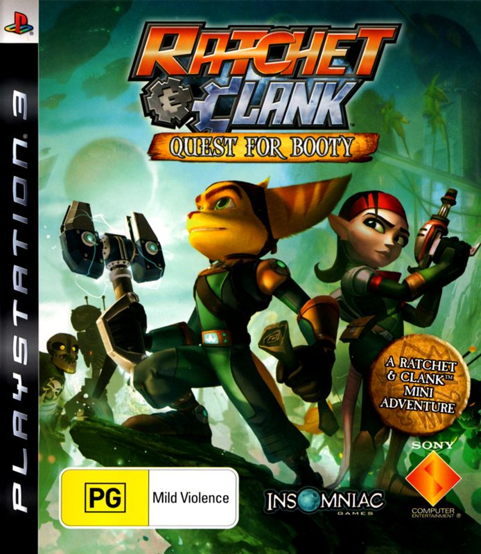 Front Cover for Ratchet & Clank Future: Quest for Booty (PlayStation 3)