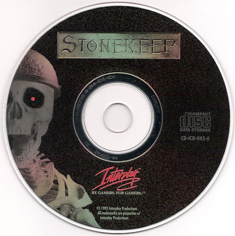 Media for Stonekeep (DOS) (Tombstone shape)
