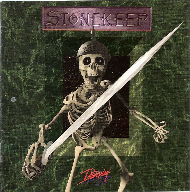 Other for Stonekeep (DOS) (Tombstone shape): Jewel Case - front