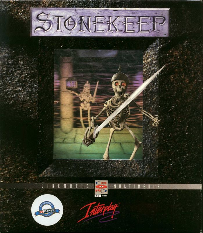 Front Cover for Stonekeep (DOS)