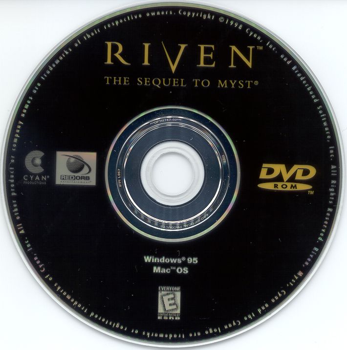 Media for Riven: The Sequel to Myst (Macintosh and Windows) (DVD Version)
