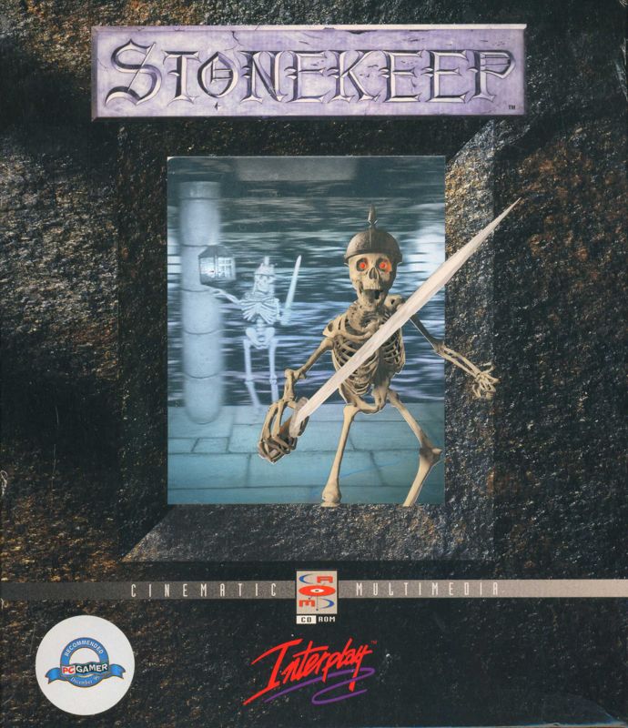 Front Cover for Stonekeep (DOS)