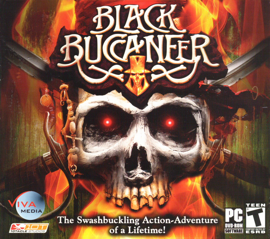 Front Cover for Pirates: Legend of the Black Buccaneer (Windows) (Budget release)