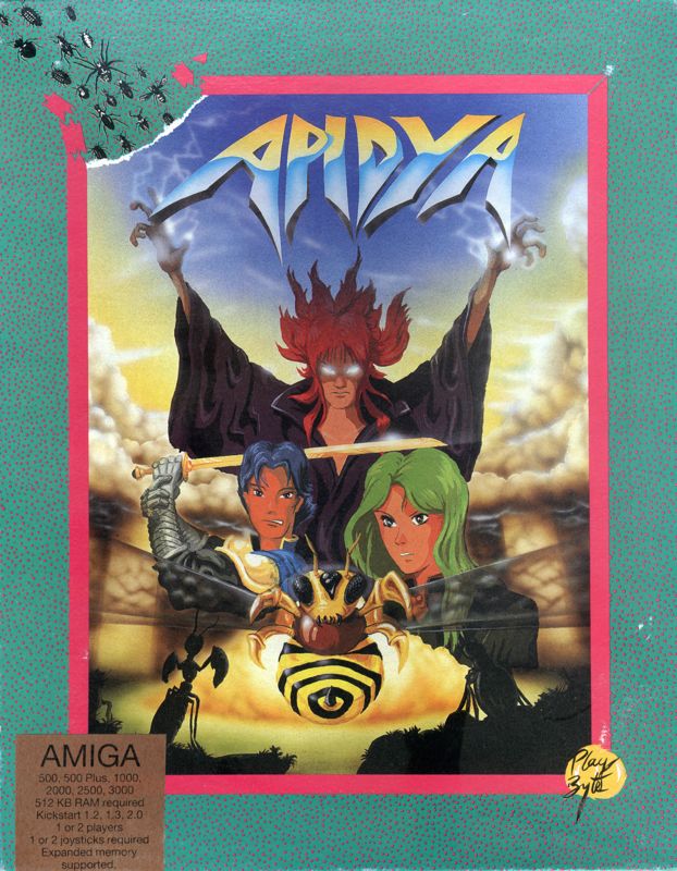 Front Cover for Apidya (Amiga)
