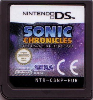 Media for Sonic Chronicles: The Dark Brotherhood (Nintendo DS)