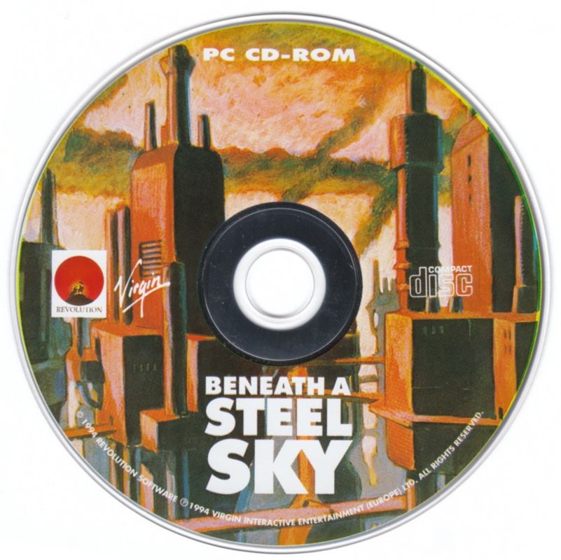 Media for Beneath a Steel Sky (DOS) (The White Label release)