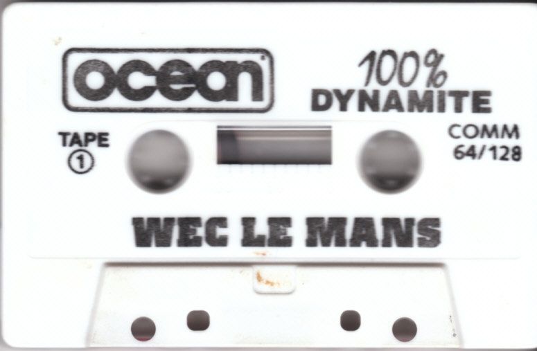 Media for 100% Dynamite (Commodore 64): WEC Le Mans