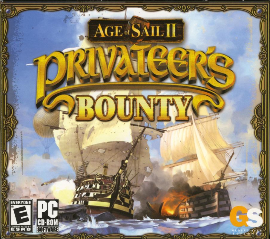 Front Cover for Age of Sail II: Privateer's Bounty (Windows)