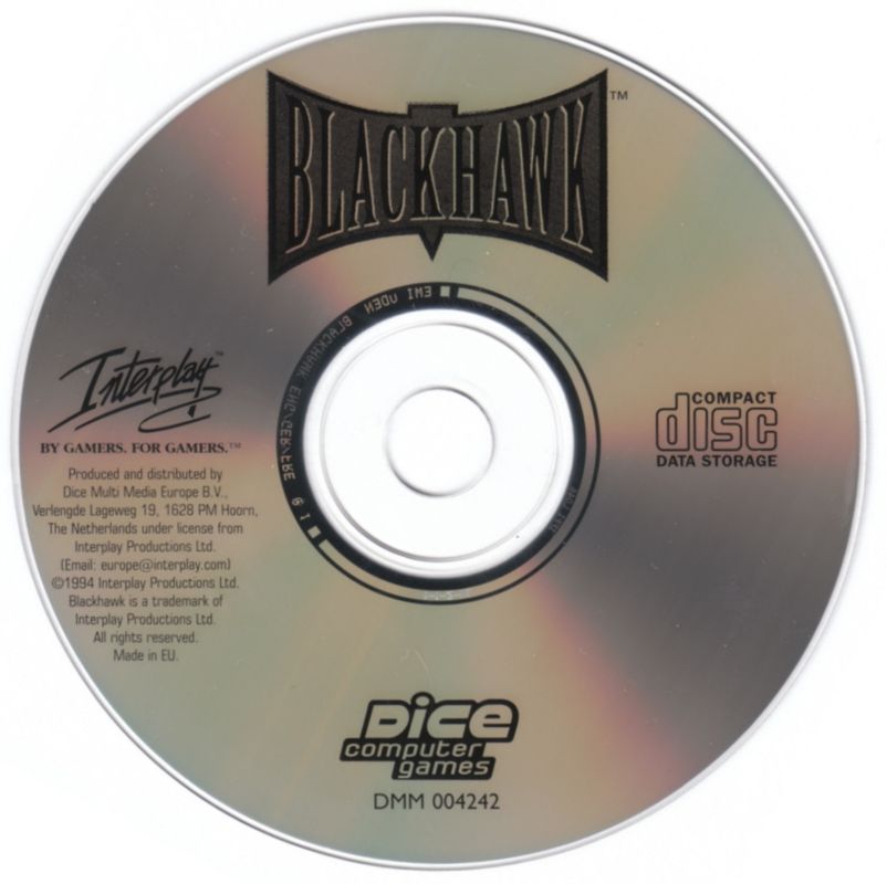 Media for Blackthorne (DOS) (Dice Multi Media release)